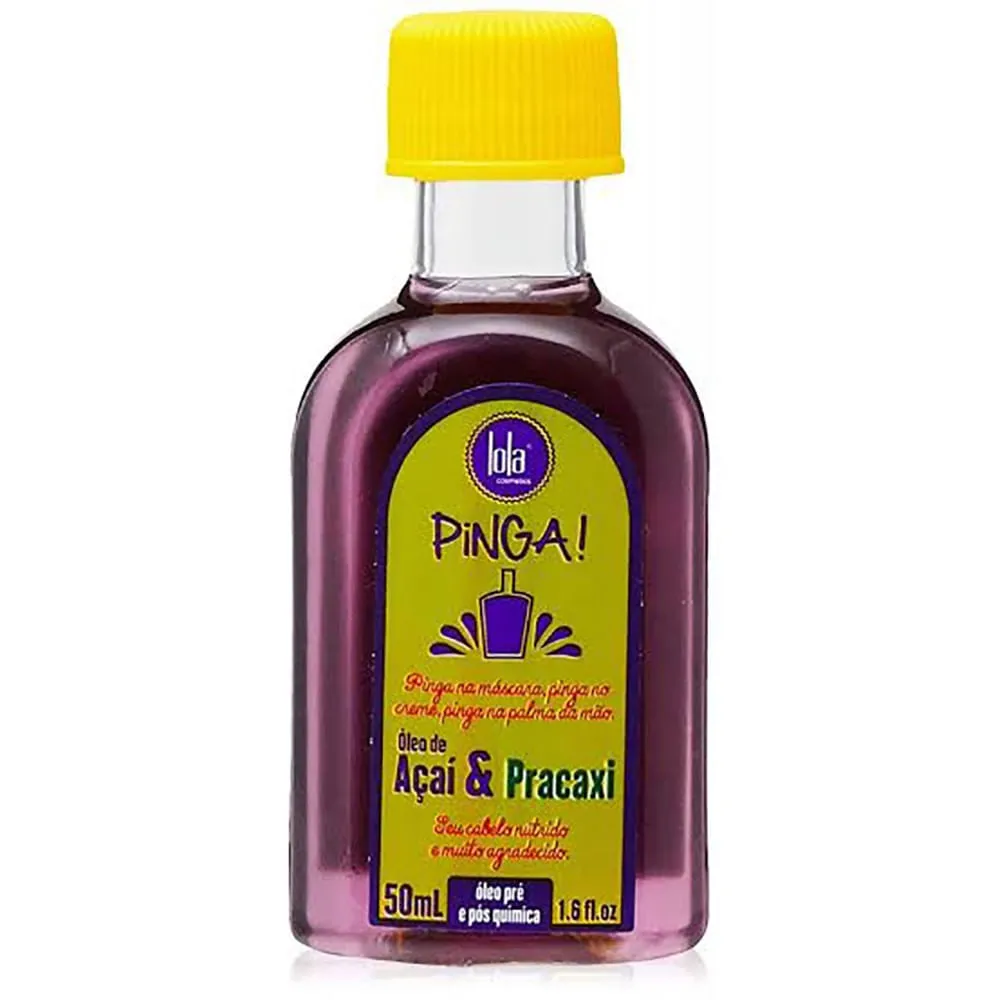Óleo De Tratamento Lola Pinga Açaí E Pracaxi 50ml