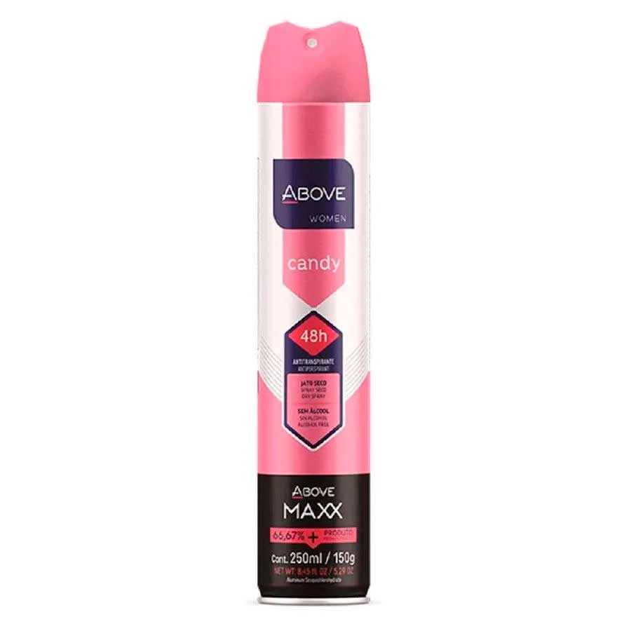 Desodorante Above Women Candy Aerosol 250ml