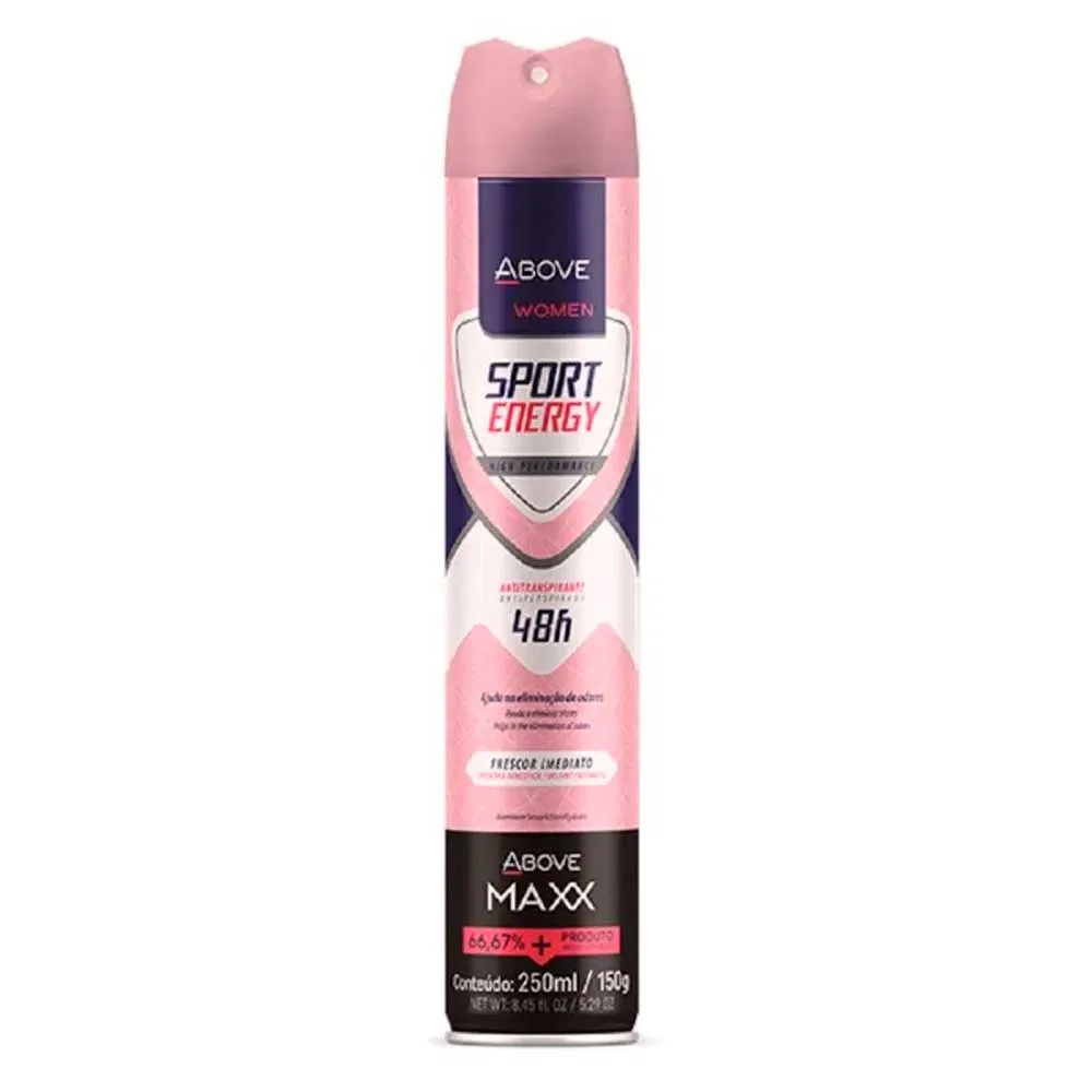 Desodorante Above Women Sport Energy Aerosol 250ml