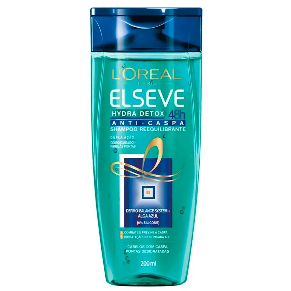 Shampoo Anticaspa Elseve Hydra Detox 200ml