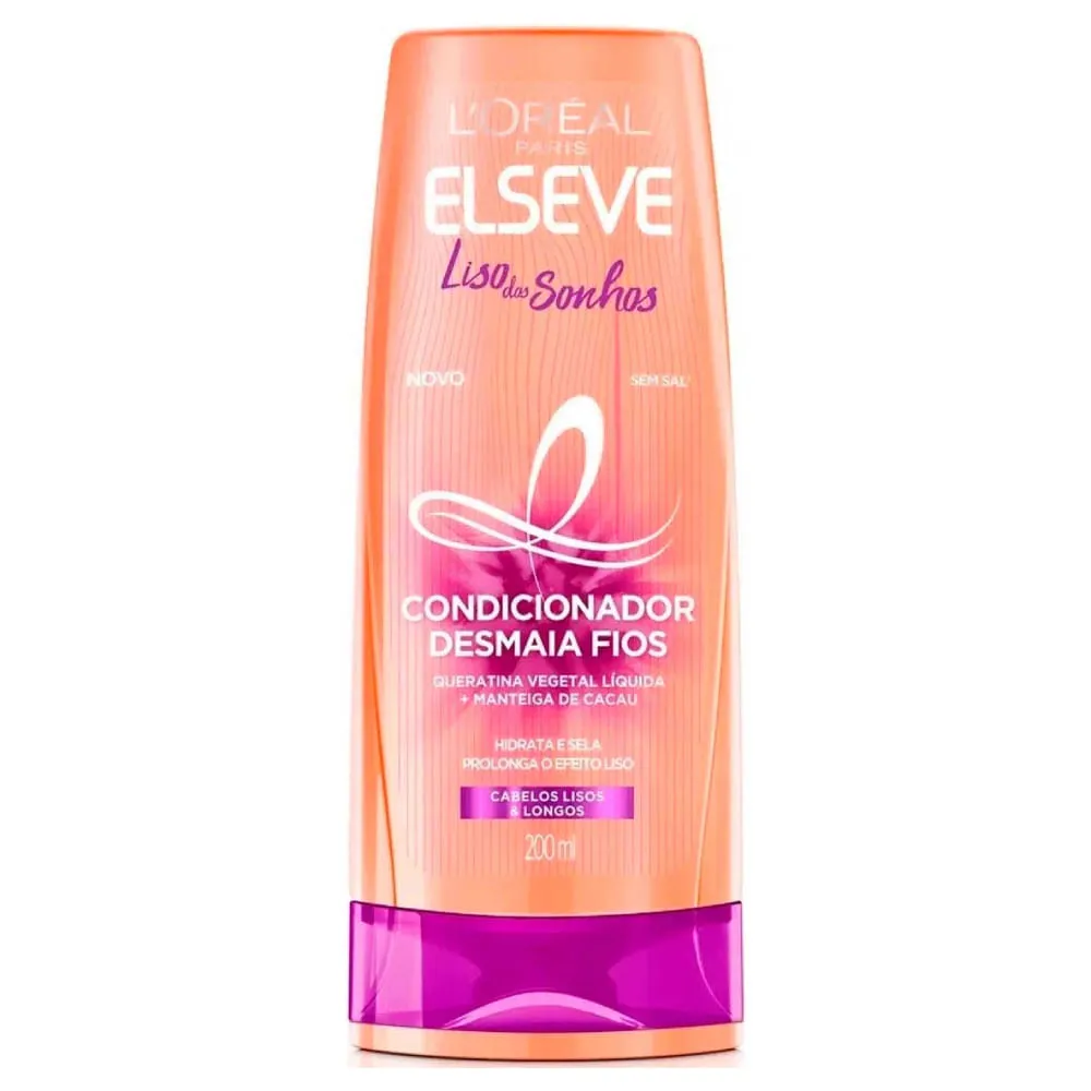 Condicionador Elseve Liso Dos Sonhos 200ml