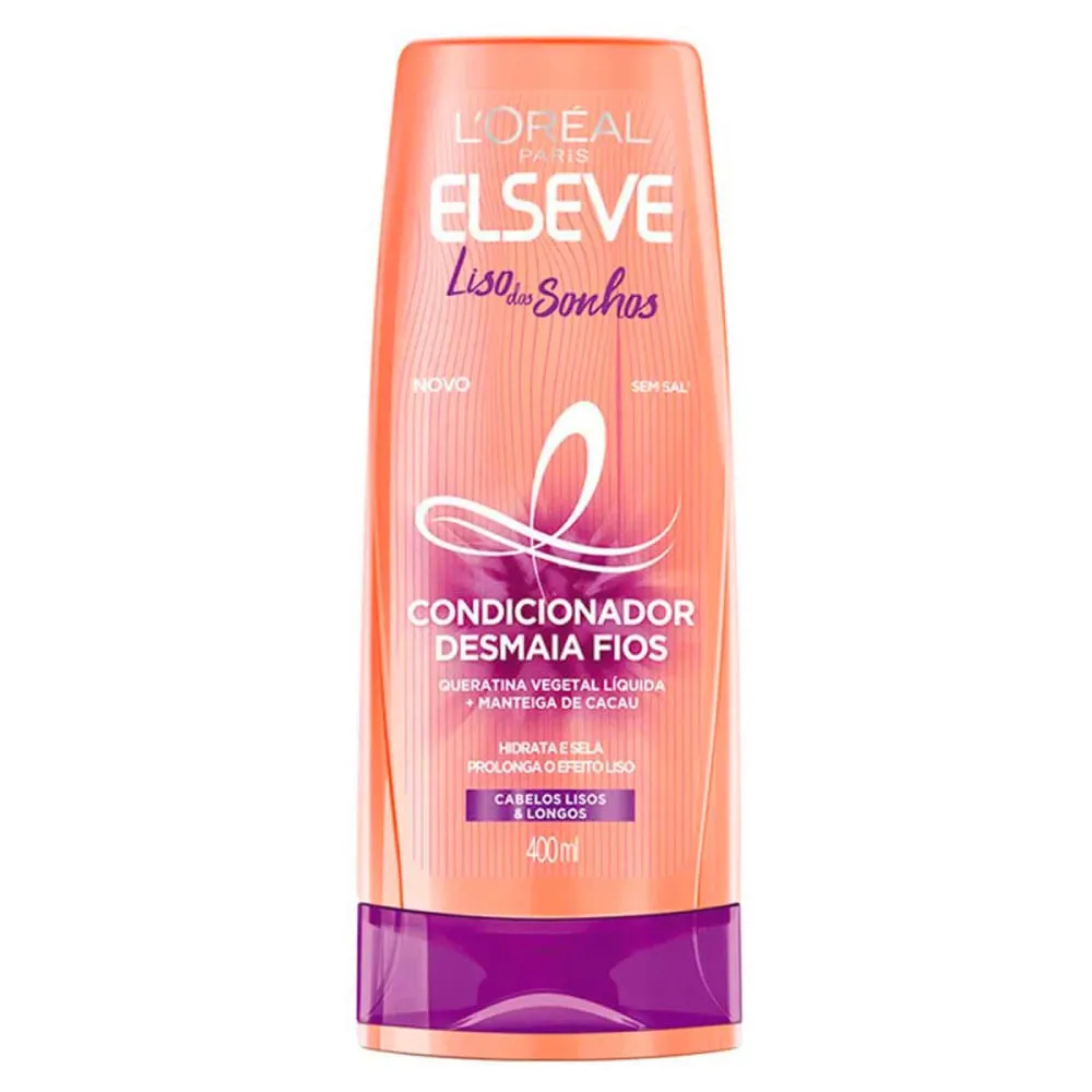 Condicionador Elseve Liso Dos Sonhos 400ml
