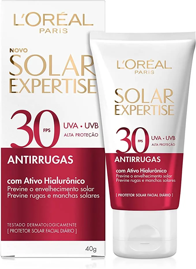 Protetor Solar Facial Expertise Antirrugas Fps30 40gr Loreal