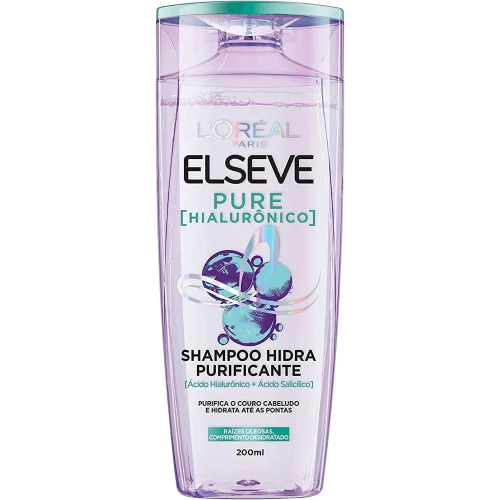 Shampoo Loreal Paris Pure Hialuronico 200ml