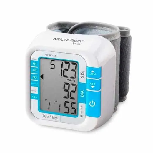 Monitor De Pressão Arterial De Pulso Multilaser Hc204 1 Unidade
