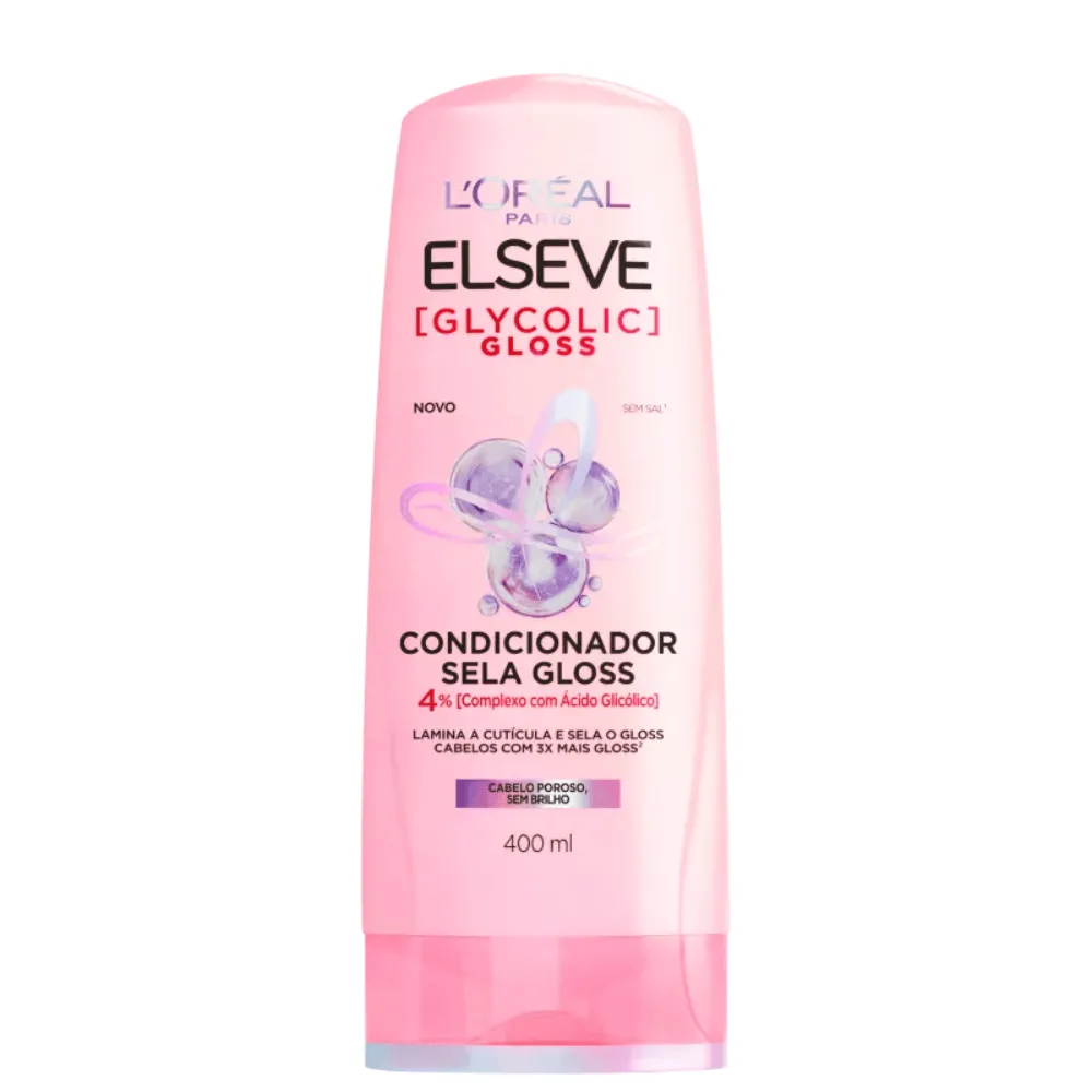 Condicionador Elseve Glycolic Gloss 400ml