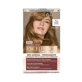 Tintura de Cabelo Imédia Excellence Sem Amônia 7U Louro Universavel L'Oréal Paris 1 Unidade