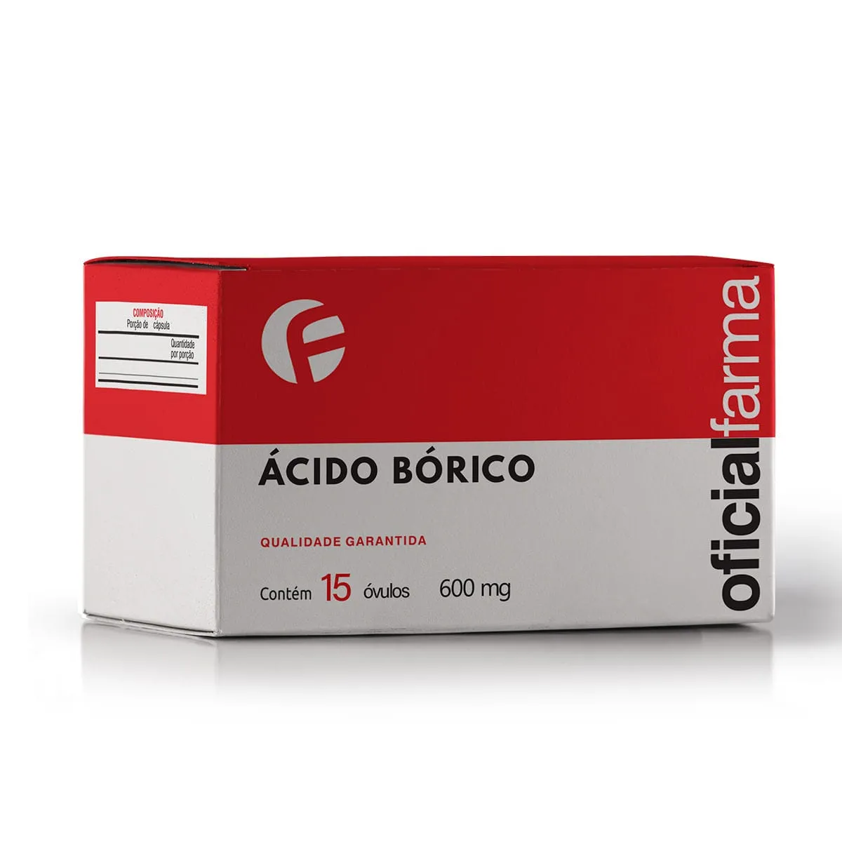 Ácido Bórico 600mg 15 Óvulos