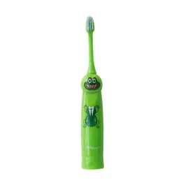 Escova Dental Elétrica Infantil Techline - Sapo Verde