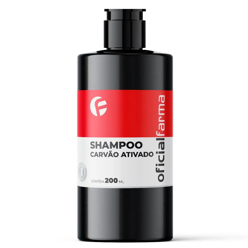 Shampoo com Carvão Ativado 200ml