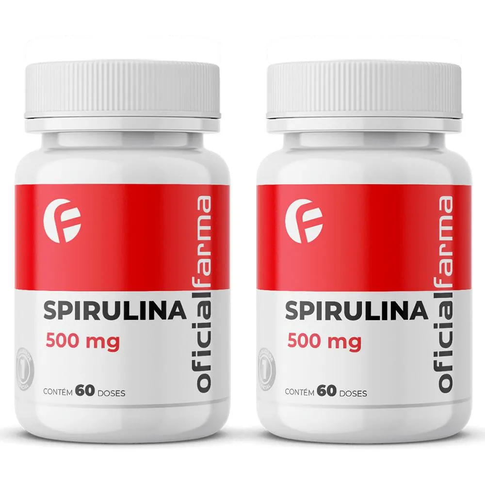 2 Spirulina 500Mg 60 Doses