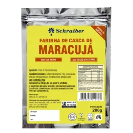 Farinha de Casca de Maracujá 200g - Schraiber