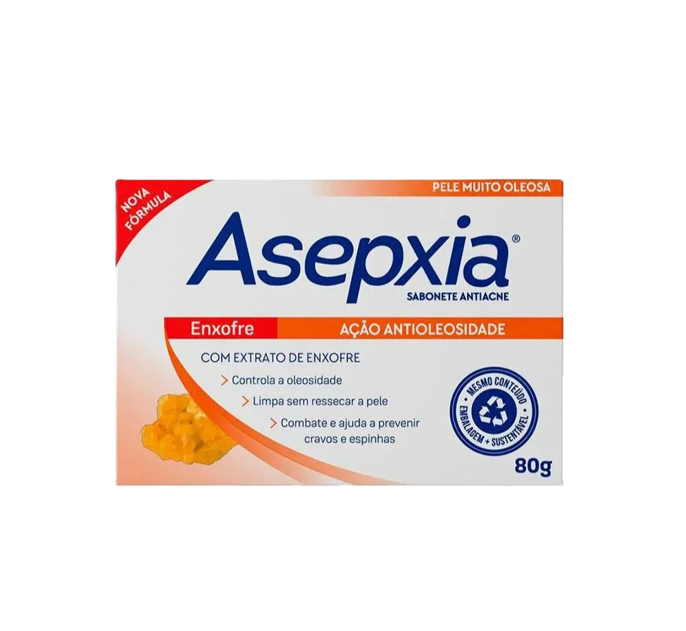 Asepxia sabonete enxofre 100g