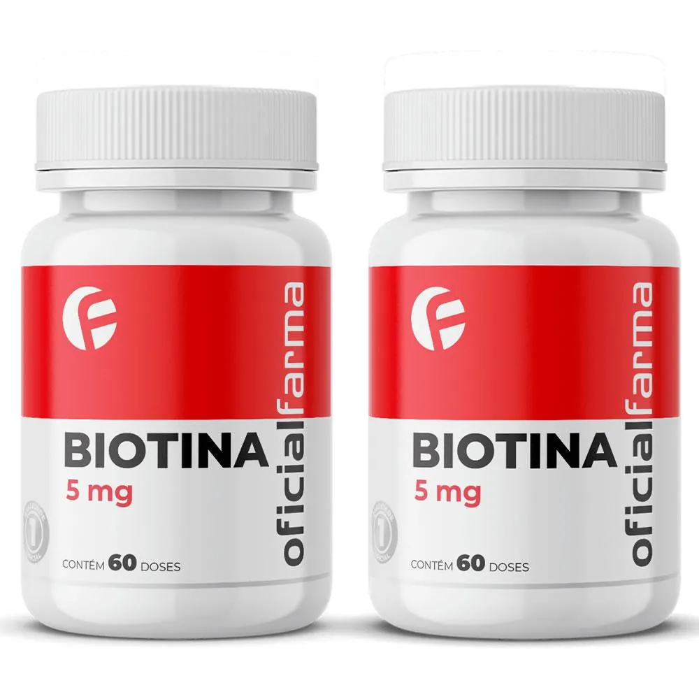 2 Biotina 5Mg 60 Doses