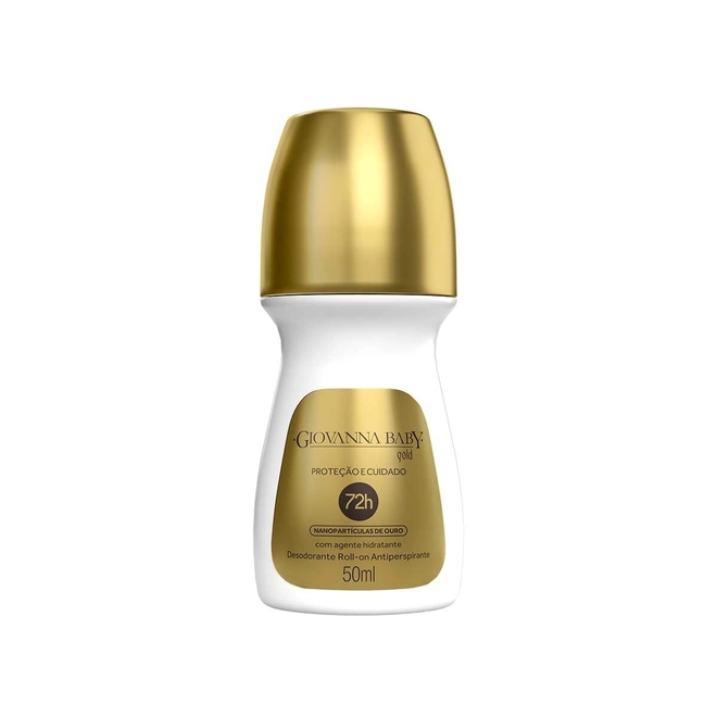 Desodorante Roll-On Antiperspirante Gold Giovanna Baby 50ml
