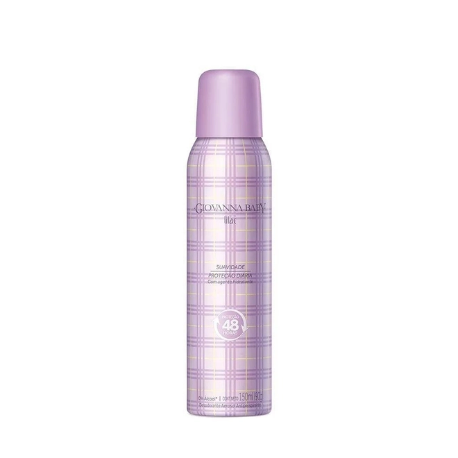 Desodorante Aerossol Lilac Giovanna Baby 150ml