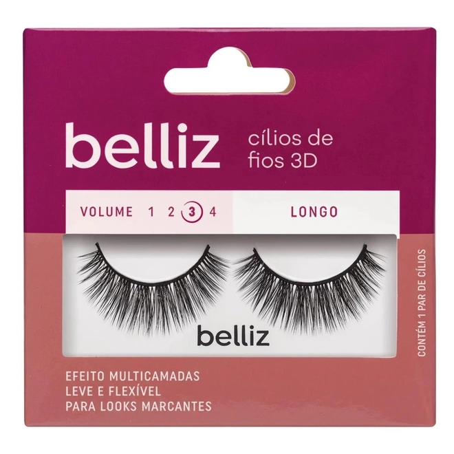 Cilios Belliz 3D