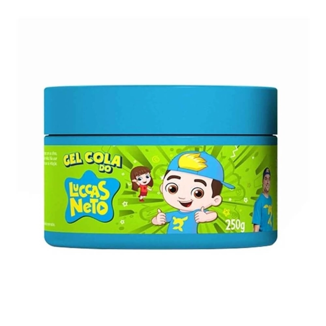 Gel Fixador Cola Para Cabelo Luccas Neto 250g