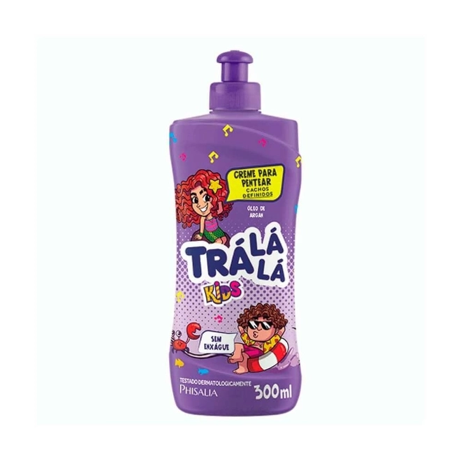 Creme Para Pentear Trá Lá Lá Kids Cachos 300ml