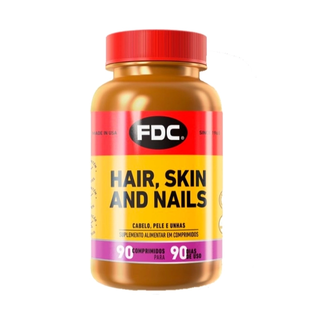 Hair Skin And Nailss Fdc 90 Comprimidos