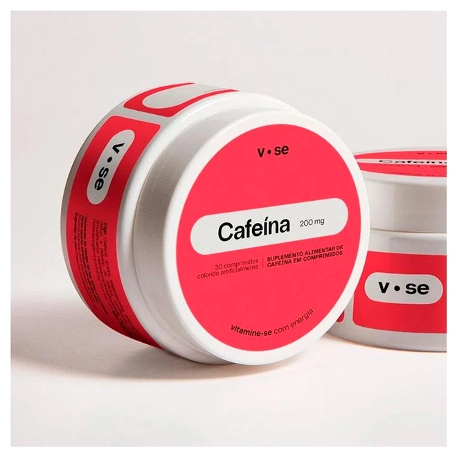 Cafeína Vitamine-Se 200Mg 30 Comprimidos