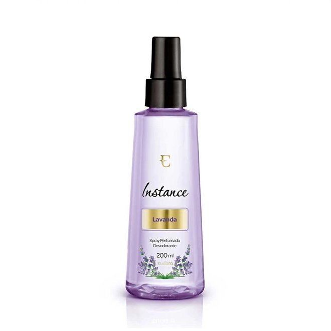 Spray Desodorante Perfumado Instance Lavanda com 200ml