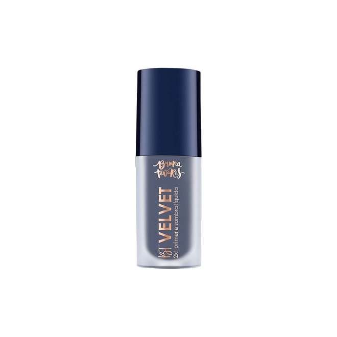 Sombra Liquida/Primer 2X1 Bruna Tavares Velvet Grey 6ml