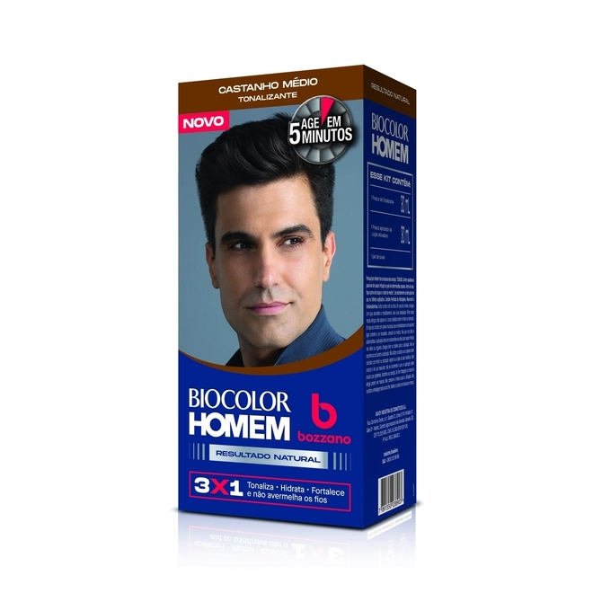 TONALIZANTE BIOCOLOR HOMEM CAST MEDIO