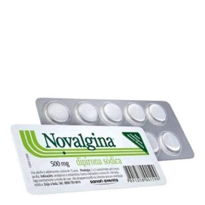 NOVALGINA 500MG C/10CP (SAO)