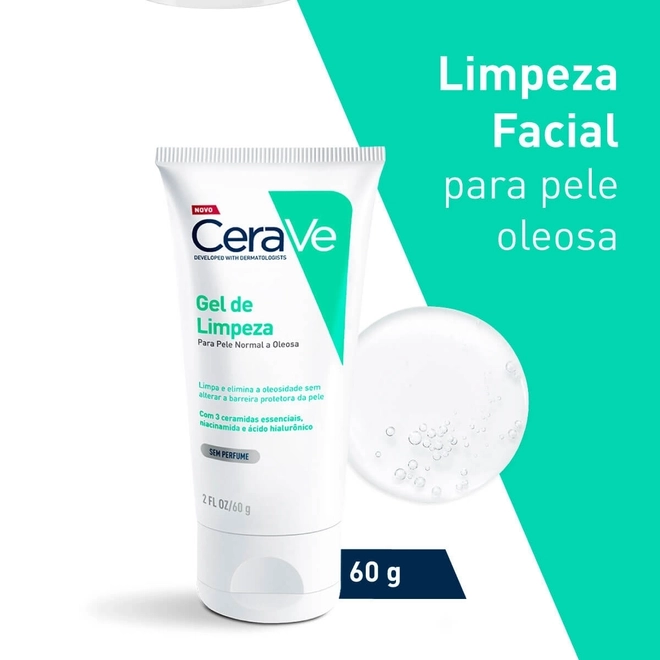 Gel de limpeza CeraVe 60g