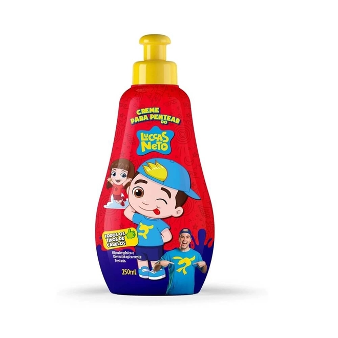 Creme de Pentear Lucas Neto Todos os Tipos 250ml