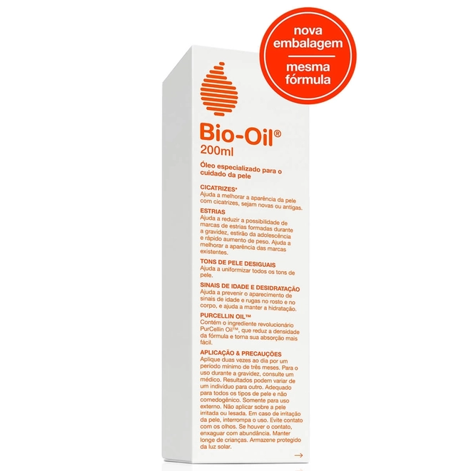 Óleo Corporal Bio Oil Purcellin 200ml