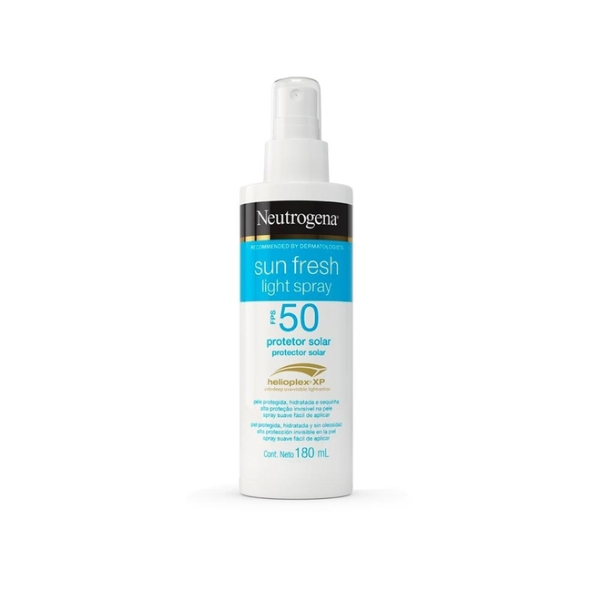 Protetor Solar SprayLight Fps50 180ml - NEUTROGENA SUN FRESH