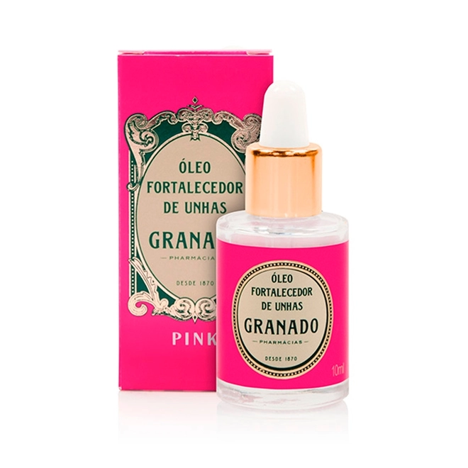 Oleo Fortalecedor De Unha Pink 10ml