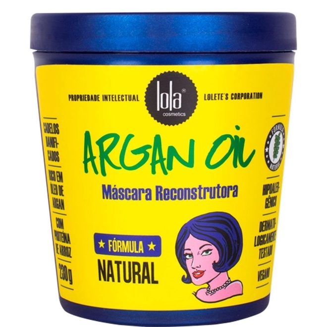 MASCARA RECONSTRUTORA ARGAN OIL 230G