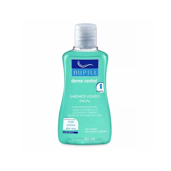NUPILL SAB LIQ FAC DERME CONTROL 60ML