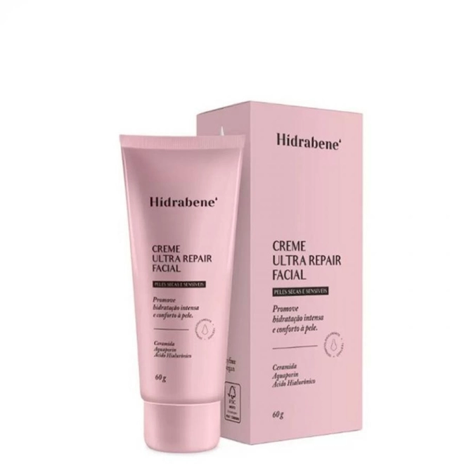 Creme Facial Hidrabene Ultra Repair 60g