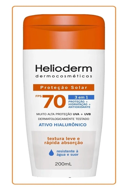 PROT CORP HELIODERM FPS 70 C/200ML