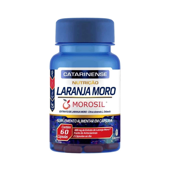 LARANJA MORO 400MG C/60CAPS (CAT)