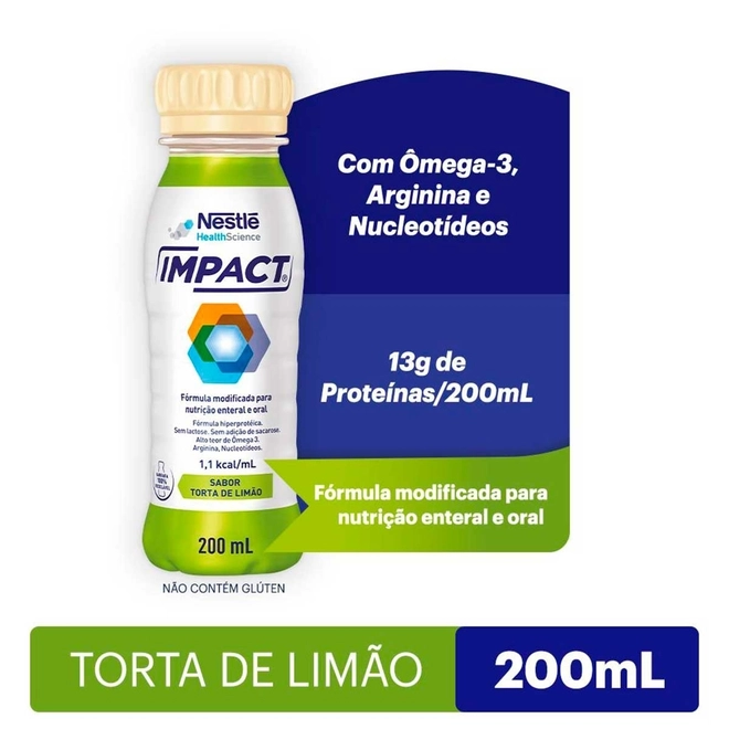 IMPACT SABOR TORTA DE LIMAO 200ML