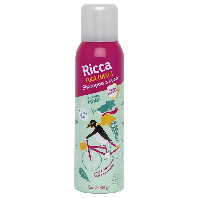 Shampoo A Seco Cuca Fresca Menta Ricca 150Ml