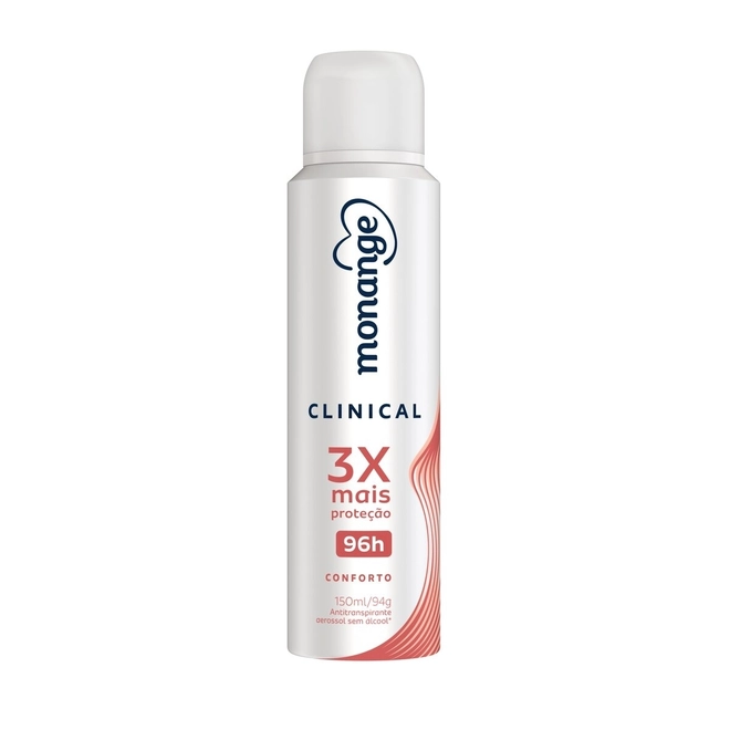 Desodorante Aerosol Clinical Confort 150ml - MONANGE