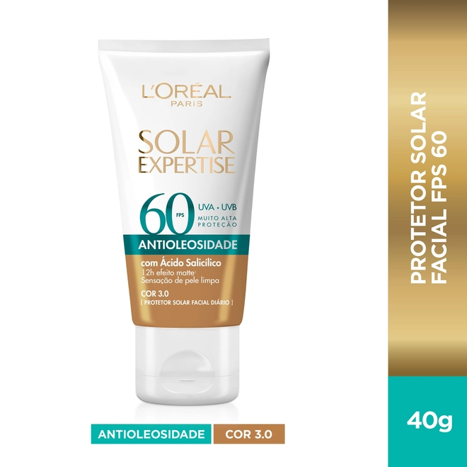 Protetor Solar Expertise Antiol Fps60 Méd - L'ORÉAL PARIS