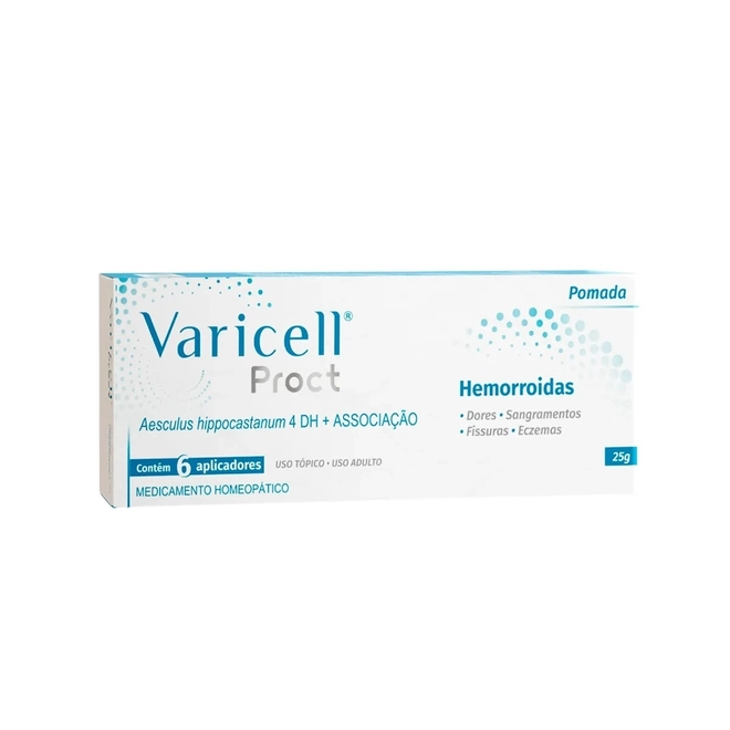 VARICELL POMADA PROCT 25G