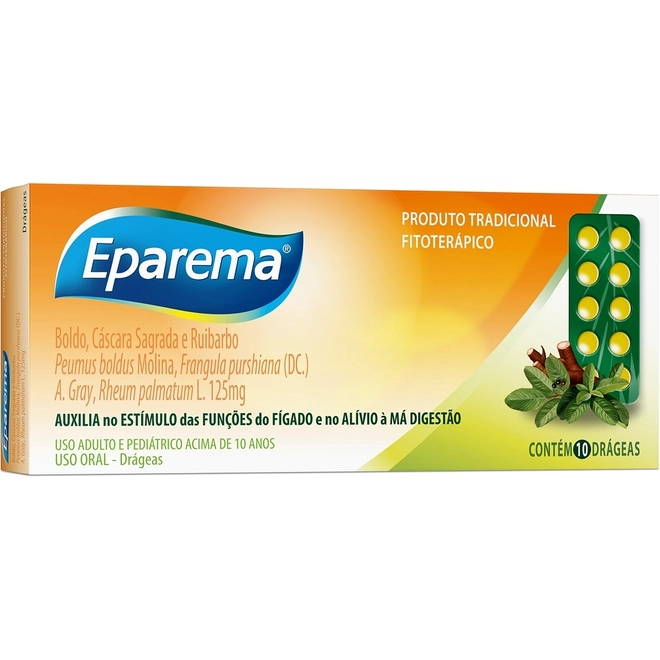 Eparema Hypera Caixa Com 10 Drágeas