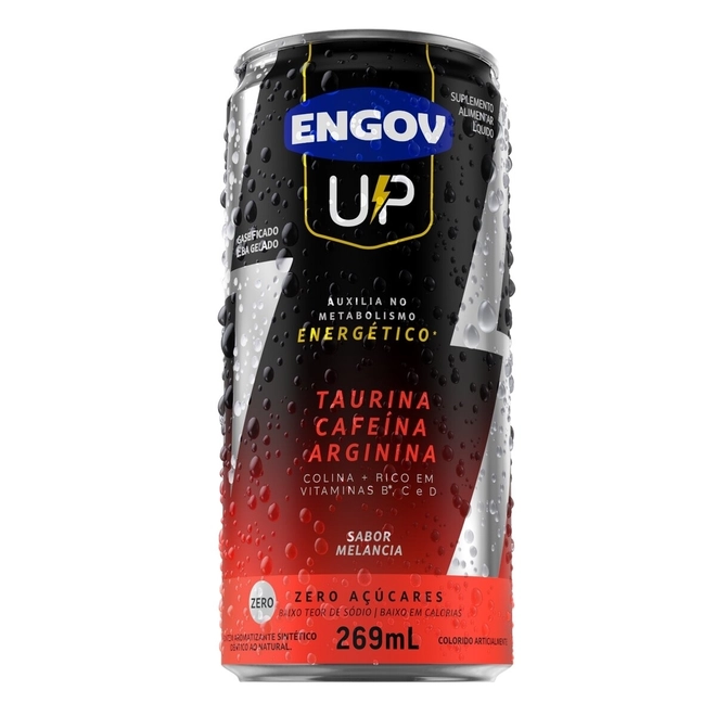 Suplemento Alimentar Líquido Sabor Melancia Engov Up 269Ml