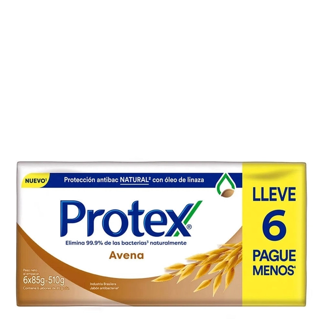 Kit Sabonete em Barra Aveia 6x85g - PROTEX