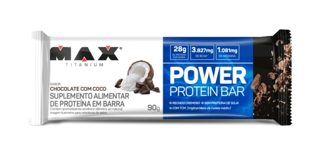 POWER PROTEIN BAR CHOC/COCO 90G