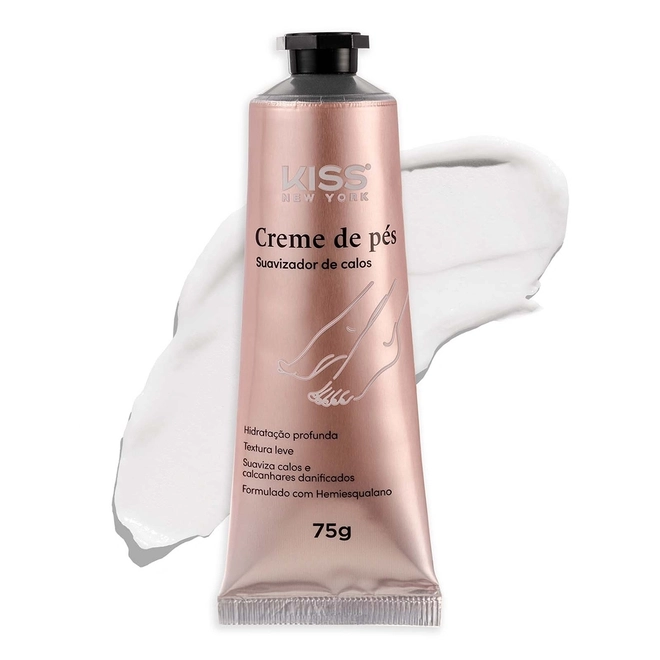 Creme para Pés Kiss New York Suavizador de Calos 75g