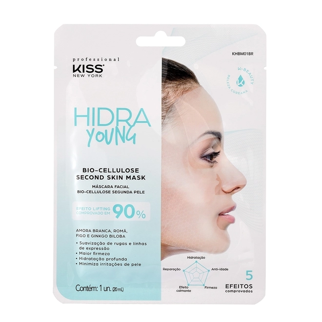 Mascara Facial Bio Cellulose Hidra Young